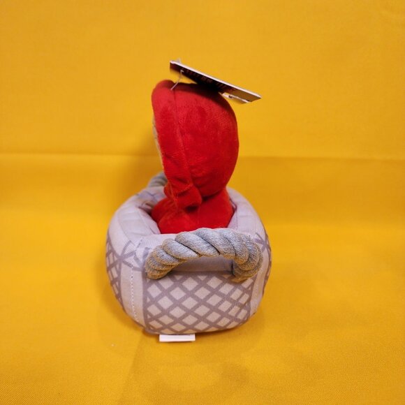 E.T. Basket Plush Dog Cat Toy Squeaks Extra Terrestrial Steven Spielberg E.T NEW - Picture 5 of 10